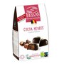 Cacao-hazelnoot harten, natuurlijk gezoet, 100gr, Belvas