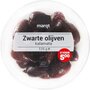 Zwarte kalamata olijven, 125gr, Marqt