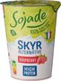 Plantaardige variatie op skyr - framboos, 400gr, Sojade