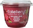 L&#039;atelier V, hummus, kidney boon-rode biet, 150gr