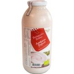 Aardbeienyoghurt, 1ltr-fles, Weerribben Zuivel Aardbeienyoghurt, 1ltr-fles, Weerribben Zuivel