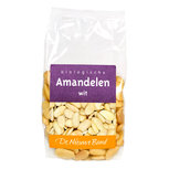 Amandelen wit, geblancheerd, 200g, De Nieuwe Band Amandelen wit, geblancheerd, 200g, De Nieuwe Band
