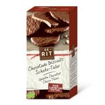 Biscuit, chocolade-puur, 125gram (De Rit, bio) Biscuit, chocolade-puur, 125gram (De Rit, bio)
