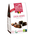 Cacao hearts hazel.no added su, 100g, Belvas Cacao hearts hazel.no added su, 100g, Belvas