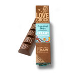 choco-bar coconut nibs creamy, 40g, Lovechock choco-bar coconut nibs creamy, 40g, Lovechock