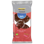choco-rijstwafels dark (puur), 100g, Bonvita choco-rijstwafels dark (puur), 100g, Bonvita