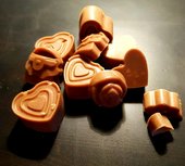 Chocoliefjes-wit, 50gr, Gezond Snoepen met Marjoleine Chocoliefjes-wit, 50gr, Gezond Snoepen met Marjoleine