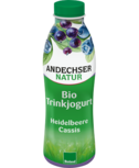 Drinkyoghurt bosbes-cassis, 500gr, Andechser Drinkyoghurt bosbes-cassis, 500gr, Andechser