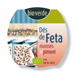 Griekse feta blokjes pikant, 125gr, Bioverde Griekse feta blokjes pikant, 125gr, Bioverde