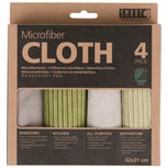 microvezel doekjes grey green, (1x4st), Smart microvezel doekjes grey green, (1x4st), Smart