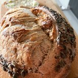 Desem oergranen brood, 325gr, Bosakker Brood Desem oergranen brood, 325gr, Bosakker Brood
