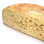 Bergkaas, knoflook-basilicum, 250gr, Ruimzicht Bergkaas, knoflook-basilicum, 250gr, Ruimzicht