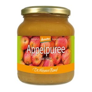Appelpuree, 360g, De Nieuwe Band appelconserven