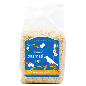 bruine basmatirijst, 1000g, De Nieuwe Band