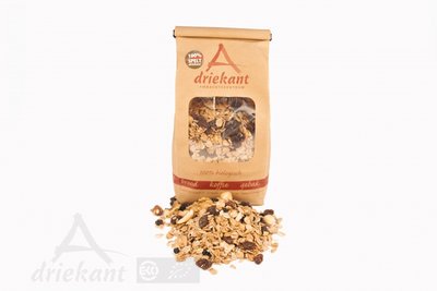 Krokante speltmuesli, 400 gr, Driekant