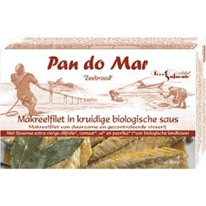 Makreelfilet in kruidige saus, 120g, Pan do Mar