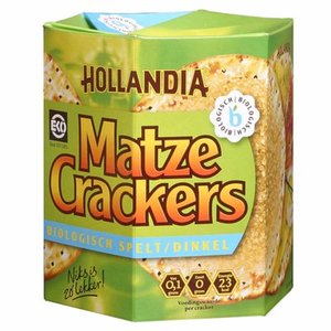 Matze crackers, spelt, 16st, Naturata