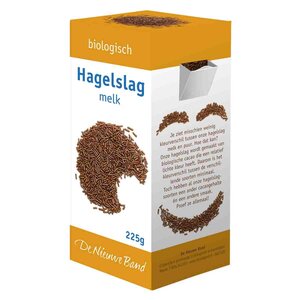 Hagelslag melk, 20pr cacao, 225g, De Nieuwe Band