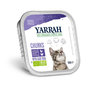 catfood chunks kip kalkoen cup, 100g, Yarrah